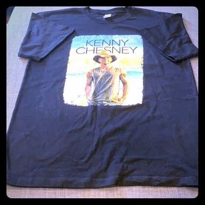 Kenny Cheney Tour Tee Shirt Sz Large